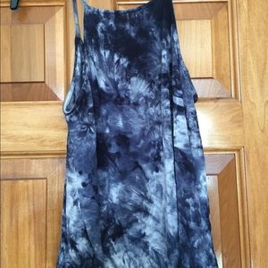 One Clothing tie dye tank top
